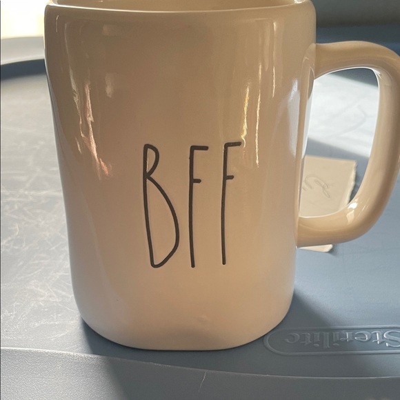 Rae Dunn Other - Rae Dunn Cream Ceramic Mug with BFF Lettering